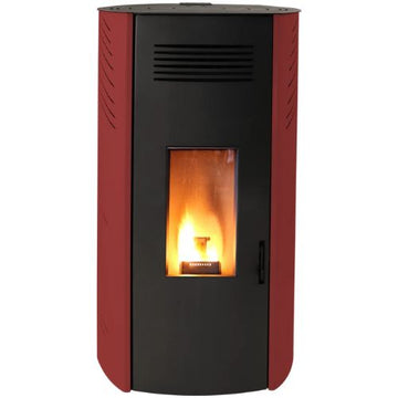 Estufa de pellets CTL Emy 8 kW Burdeos