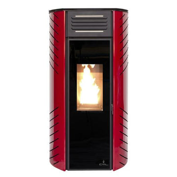 Estufa de pellets CTL Zara 10 kW Burdeos