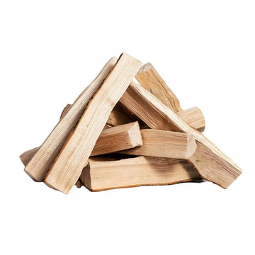 Leña de haya (madera dura y densa) – Alto poder calorífico